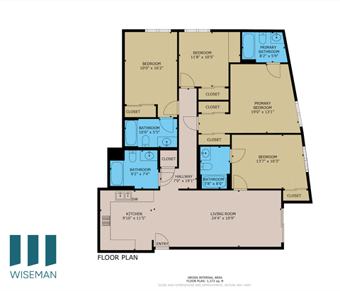 Louisiana Glen - Century Floor  Plan - Unit 305 and PH5